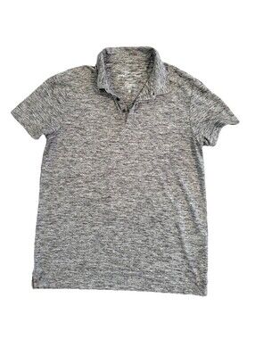 Marc Anthony Luxury Performance Polo Shirt - Heather Gray - Men's Large